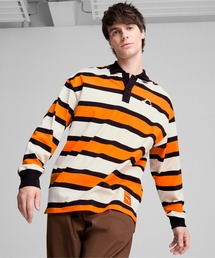 PUMA オレンジ 長袖シャツ 番号4 PUMA KING SIZE 大きいサイズのプーマ - ビッグエムワン公式サイト