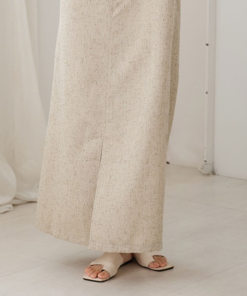 Bab（バブ）の「【セットアップ対応】バッククロスアメスリロングワンピース（ワンピース・レディース・ベージュ/アイボリー/ブルー/ライトグレー・S/M）」の21枚目の写真