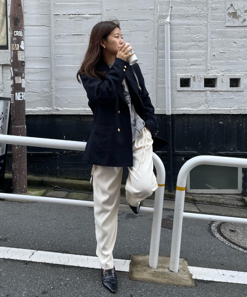 リメイクロックスウェットトップス《洗濯機で洗える》（Tシャツ/カットソー）｜ENIM BY VICKY（エニムバイビッキー）