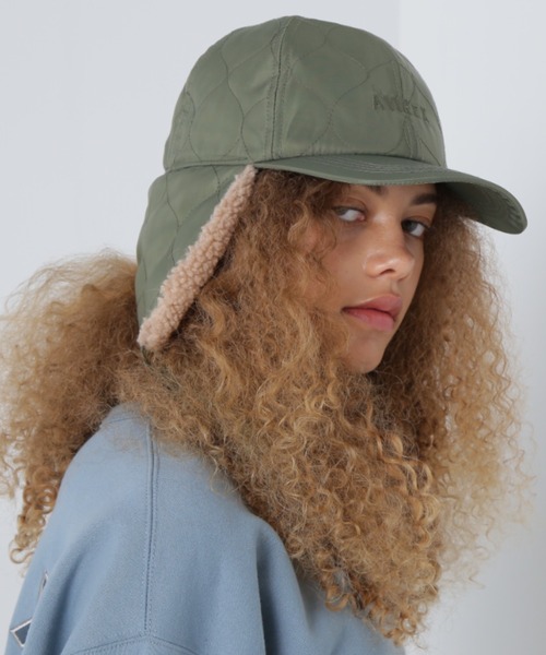 boa flight cap(ボアフライトキャップ) polcadot ポルカドット
