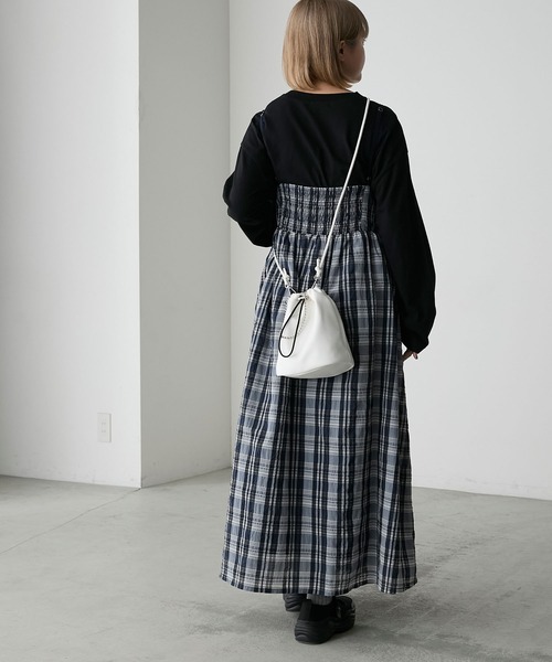 forksy.（フォルクシー）の「【forksy.】2wayボールチェーンミニ巾着バッグ（ショルダーバッグ・レディース・シルバー/ホワイト/ブラック・FREE）」の21枚目の写真