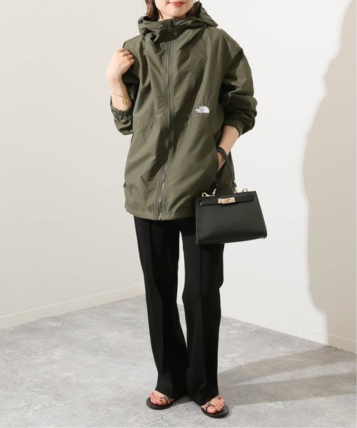 THE NORTH FACE（ザノースフェイス）の「《追加》THE NORTH FACE/ザ・ノース・フェイス COMPACT Jacket NP72230（マウンテンパーカー・レディース・カーキ/ブラック・MEDIUM）」の12枚目の写真