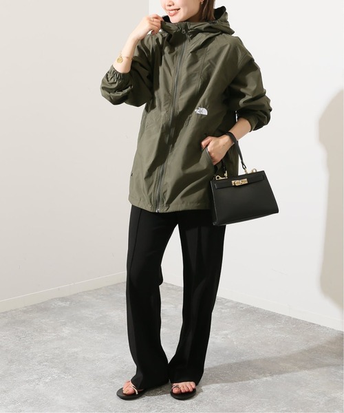THE NORTH FACE（ザノースフェイス）の「《追加》THE NORTH FACE/ザ・ノース・フェイス COMPACT Jacket NP72230（マウンテンパーカー・レディース・カーキ/ブラック・MEDIUM）」の13枚目の写真