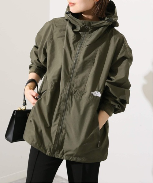 THE NORTH FACE（ザノースフェイス）の「《追加》THE NORTH FACE/ザ・ノース・フェイス COMPACT Jacket NP72230（マウンテンパーカー・レディース・カーキ/ブラック・MEDIUM）」の18枚目の写真