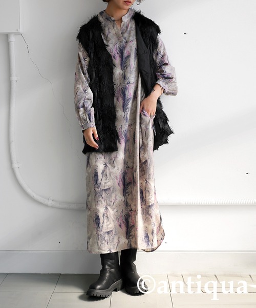 antiqua(アンティカ)の「フリンジベスト(ベスト・レディース・ブラック・ONESIZE)」の7枚目の写真