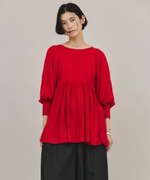 Curensology | Curensology(カレンソロジー)/ギャザーニットプルオーバー(ニット/セーター)