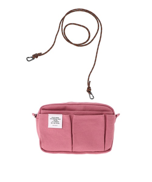 Inner Carrying(インナーキャリング)の「インナーキャリングS 2点セット(S/ショルダーストラップ コード)(ショルダーバッグ・レディース・ダークブルー/イエロー/ライトグレー/ピンク/スカイブルー系/レッド/ブラック・FREE)」の6枚目の写真