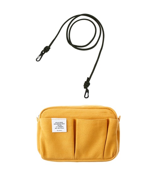 Inner Carrying(インナーキャリング)の「インナーキャリングS 2点セット(S/ショルダーストラップ コード)(ショルダーバッグ・レディース・ダークブルー/イエロー/ライトグレー/ピンク/スカイブルー系/レッド/ブラック・FREE)」の5枚目の写真