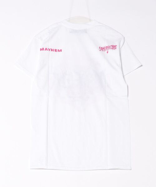 SAMURAI CORE(サムライコア)の「【8】【it】【SAMURAI CORE x MAYHEM】Graphic Design T(Tシャツ/カットソー・メンズ・ブラック/ホワイト・LARGE/MEDIUM/X-LARGE/SMALL)」の3枚目の写真