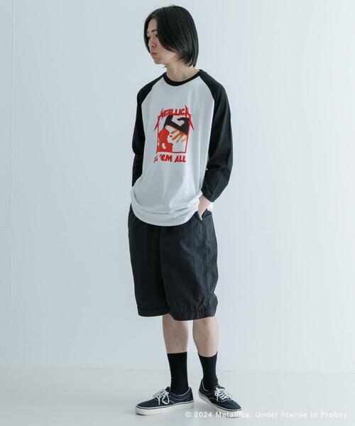 URBAN RESEARCH（アーバンリサーチ）の「URBAN RESEARCH iD　METALLICA RAGLAN T-SHIRTS（Tシャツ/カットソー・メンズ・ホワイト/ブラック・MEDIUM/LARGE）」の4枚目の写真