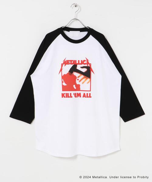 URBAN RESEARCH（アーバンリサーチ）の「URBAN RESEARCH iD　METALLICA RAGLAN T-SHIRTS（Tシャツ/カットソー・メンズ・ホワイト/ブラック・MEDIUM/LARGE）」の8枚目の写真