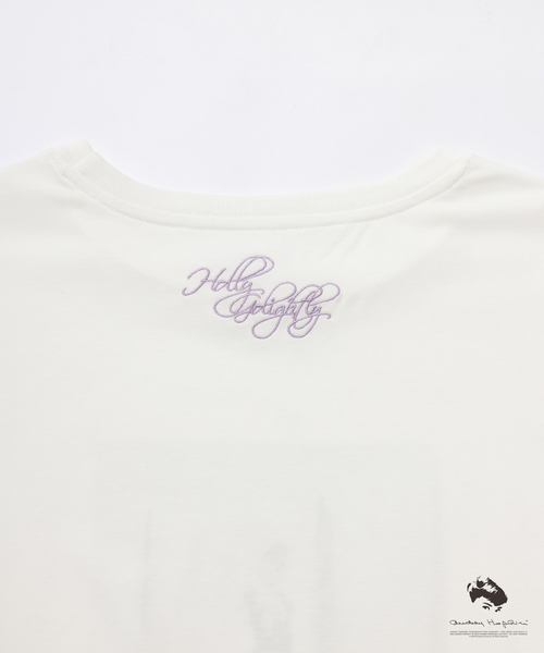 ROPE' PICNIC(ロペピクニック)の「【販売終了】【AUDREY HEPBURN COLLECTION BY JUN】フォトプリントTシャツ(Tシャツ/カットソー・レディース・ブラック/ホワイト系その他2/ホワイト系その他・38)」の7枚目の写真