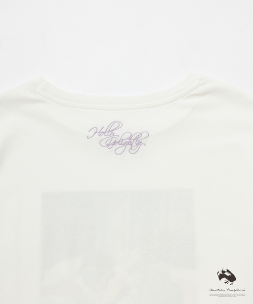 ROPE' PICNIC(ロペピクニック)の「【販売終了】【AUDREY HEPBURN COLLECTION BY JUN】フォトプリントTシャツ(Tシャツ/カットソー・レディース・ブラック/ホワイト系その他2/ホワイト系その他・38)」の15枚目の写真
