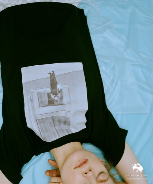 ROPE' PICNIC(ロペピクニック)の「【販売終了】【AUDREY HEPBURN COLLECTION BY JUN】フォトプリントTシャツ(Tシャツ/カットソー・レディース・ブラック/ホワイト系その他2/ホワイト系その他・38)」の16枚目の写真