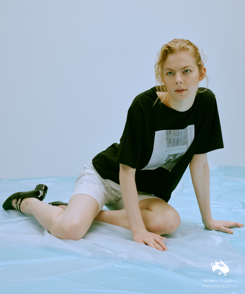 ROPE' PICNIC(ロペピクニック)の「【販売終了】【AUDREY HEPBURN COLLECTION BY JUN】フォトプリントTシャツ(Tシャツ/カットソー・レディース・ブラック/ホワイト系その他2/ホワイト系その他・38)」の17枚目の写真