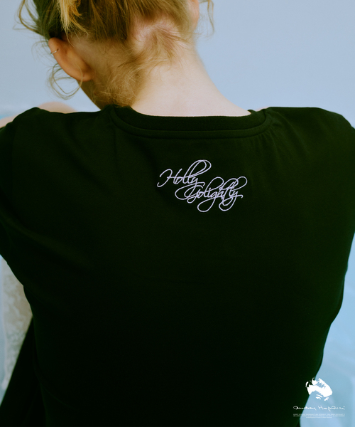 ROPE' PICNIC(ロペピクニック)の「【販売終了】【AUDREY HEPBURN COLLECTION BY JUN】フォトプリントTシャツ(Tシャツ/カットソー・レディース・ブラック/ホワイト系その他2/ホワイト系その他・38)」の19枚目の写真