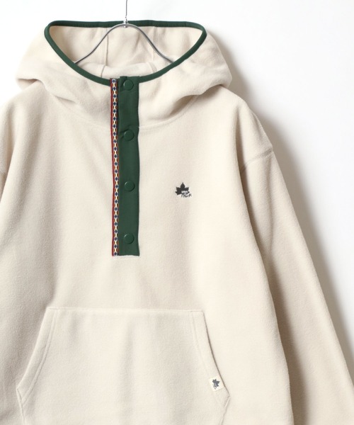 NORTH END アノラックパーカー ワンポイントロゴ 刺繍ロゴ 企業系