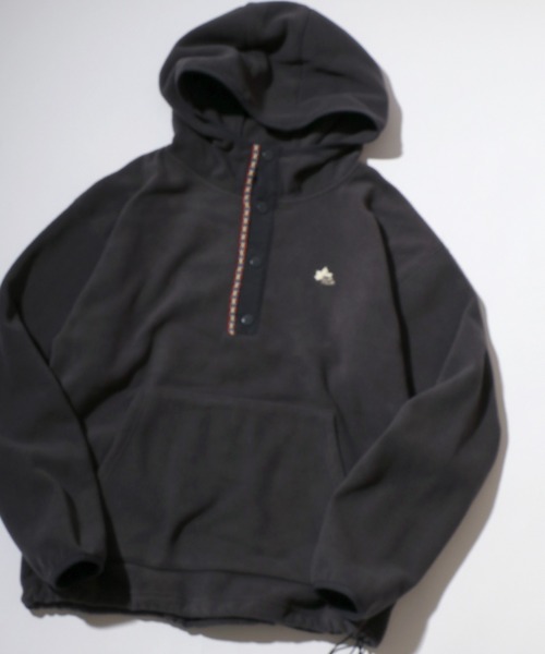 セール】LOGOS/ロゴス ワンポイントロゴ刺繍 フリーススウェット