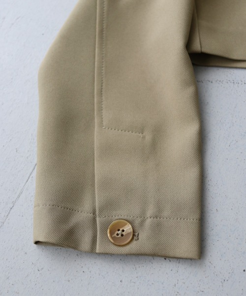 CLEIO(クレイオ)の「【CLEIO】クロップドテーラードジャケット/CROPPED TAILORED JACKET/922-12610(テーラードジャケット・レディース・ブラック/ライトベージュ/ライトオリーブ・FREE)」の11枚目の写真