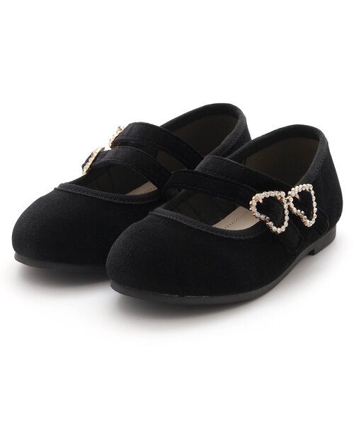 セール】ハートビジューストラップシューズ（パンプス）｜apres les