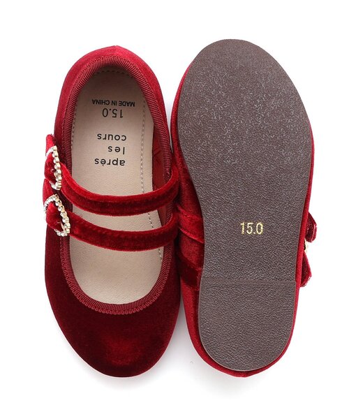 セール】ハートビジューストラップシューズ（パンプス）｜apres