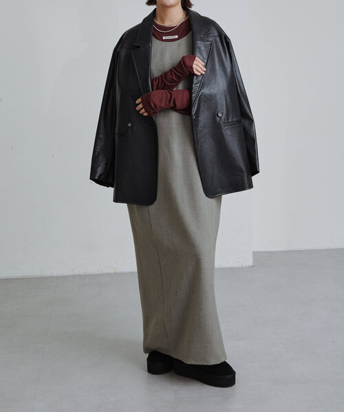 Omekashi（オメカシ）の「Nowhere シアーフライスプルオーバー（Tシャツ/カットソー・レディース・レッド系その他/ライトグレー/オレンジ/オフホワイト/ブルー/ブラック・FREE）」の20枚目の写真