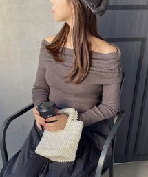 ketty cherie | オフショルニットトップス≪手洗い可能≫(ニット/セーター)