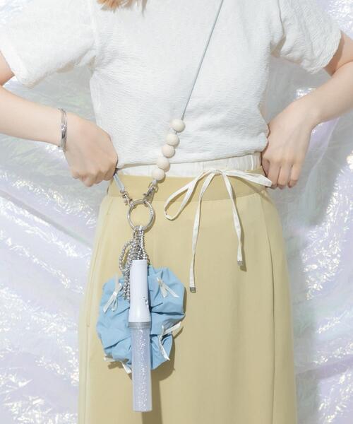 SMELLY(スメリー)の「my Choeae ball shoulder(スマホケース/カバー・レディース・グレー/シルバー・-)」の10枚目の写真