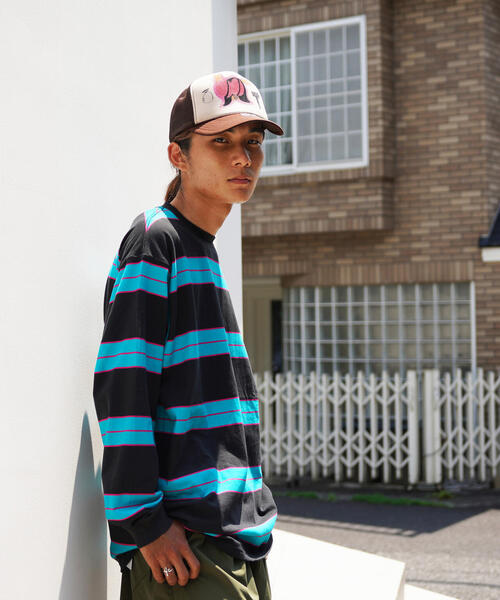 MANASTASH（マナスタッシュ）の「MANASTASH/マナスタッシュ　ABERDEEN L/S TEE/アバディーンロングスリーブT（Tシャツ/カットソー・メンズ・ブラック/ホワイト/ネイビー・L/XL/M/S）」の11枚目の写真