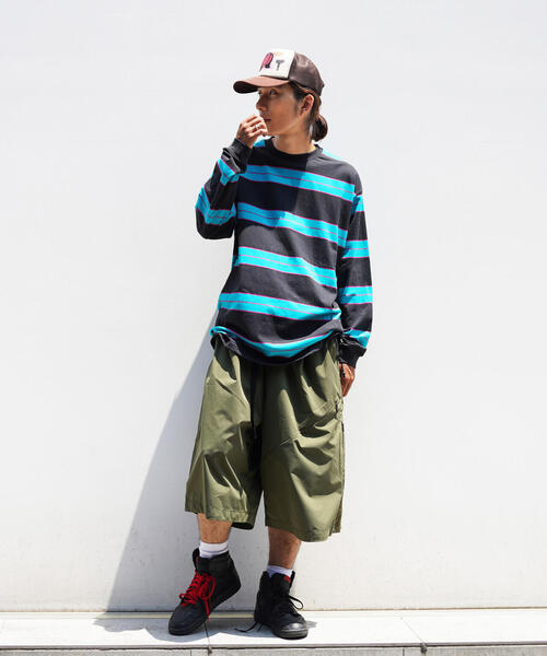 MANASTASH（マナスタッシュ）の「MANASTASH/マナスタッシュ　ABERDEEN L/S TEE/アバディーンロングスリーブT（Tシャツ/カットソー・メンズ・ブラック/ホワイト/ネイビー・L/XL/M/S）」の12枚目の写真