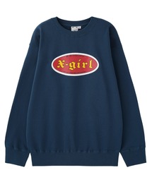 X-girl | CLASSIC OVAL LOGO SWEAT TOP(スウェット)