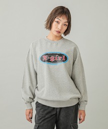 X-girl | CLASSIC OVAL LOGO SWEAT TOP(スウェット)