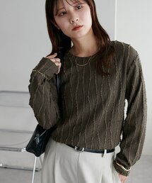 【WEB限定】ジャガードロンT