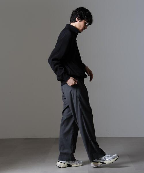 crepuscule(クレプスキュール)の「crepuscule/別注 ハーフジップ プルオーバー(その他トップス・メンズ・ホワイト/ブラック/ブラウン・1/2)」の10枚目の写真