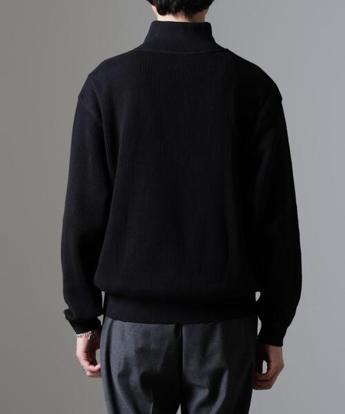 crepuscule(クレプスキュール)の「crepuscule/別注 ハーフジップ プルオーバー(その他トップス・メンズ・ホワイト/ブラック/ブラウン・1/2)」の12枚目の写真