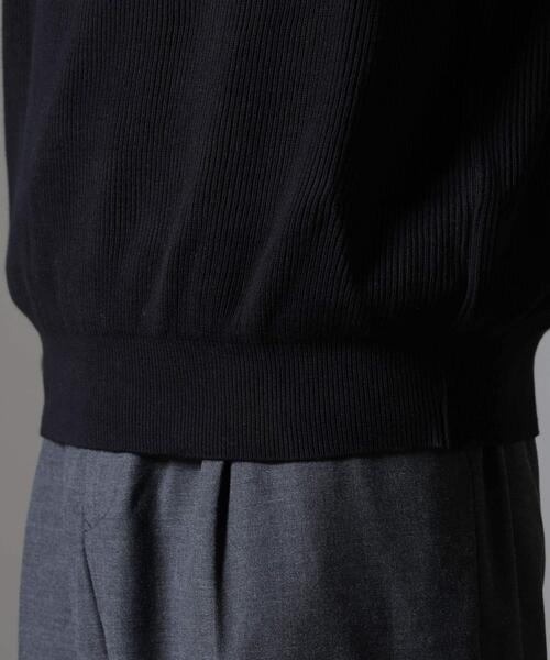 crepuscule(クレプスキュール)の「crepuscule/別注 ハーフジップ プルオーバー(その他トップス・メンズ・ホワイト/ブラック/ブラウン・1/2)」の15枚目の写真