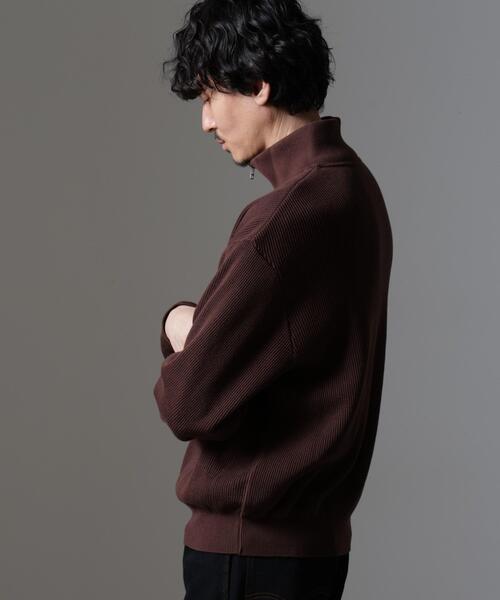crepuscule(クレプスキュール)の「crepuscule/別注 ハーフジップ プルオーバー(その他トップス・メンズ・ホワイト/ブラック/ブラウン・1/2)」の18枚目の写真