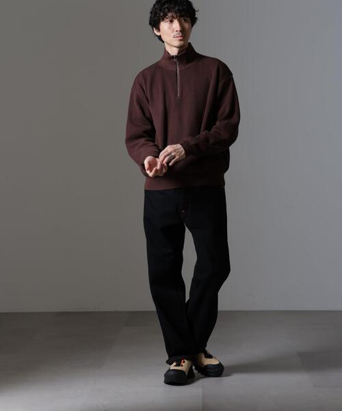 crepuscule(クレプスキュール)の「crepuscule/別注 ハーフジップ プルオーバー(その他トップス・メンズ・ホワイト/ブラック/ブラウン・1/2)」の19枚目の写真