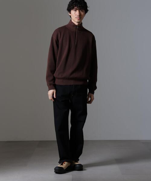 crepuscule(クレプスキュール)の「crepuscule/別注 ハーフジップ プルオーバー(その他トップス・メンズ・ホワイト/ブラック/ブラウン・1/2)」の20枚目の写真