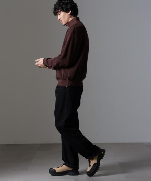 crepuscule(クレプスキュール)の「crepuscule/別注 ハーフジップ プルオーバー(その他トップス・メンズ・ホワイト/ブラック/ブラウン・1/2)」の22枚目の写真