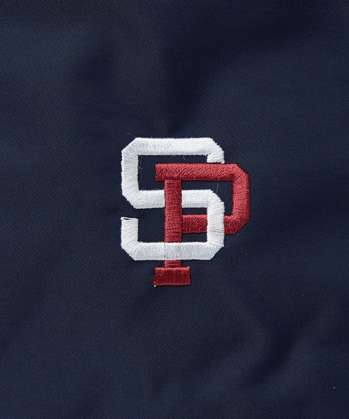 SPALDING（スポルディング）の「【SPALDING / スポルティング】 COLLEGE TOTE BAG（トートバッグ・メンズ・ワイン/ネイビー/ブラック・フリー）」の7枚目の写真