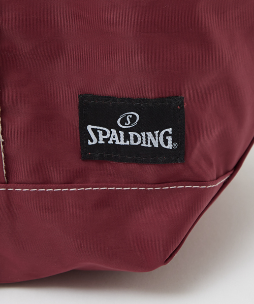 SPALDING（スポルディング）の「【SPALDING / スポルティング】 COLLEGE TOTE BAG（トートバッグ・メンズ・ワイン/ネイビー/ブラック・フリー）」の14枚目の写真