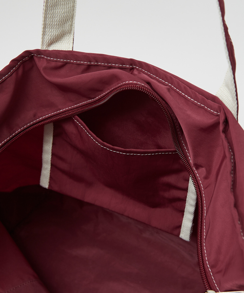 SPALDING（スポルディング）の「【SPALDING / スポルティング】 COLLEGE TOTE BAG（トートバッグ・メンズ・ワイン/ネイビー/ブラック・フリー）」の18枚目の写真
