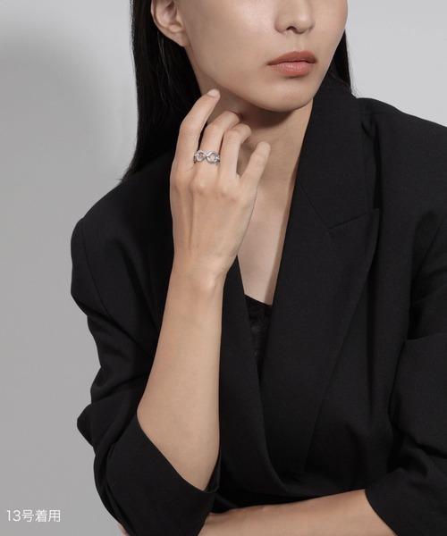 LAH(エルエーエイチ)の「リング(リング・レディース・シルバー・#9/#13/#15/#17/#19/#21)」の12枚目の写真