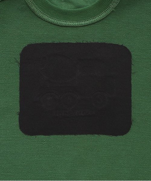 Love&Peace&Money（ラブアンドピースアンドマネー）の「【人気商品再入荷】【直営店で取り扱い無し】働く車アップリケトレーナー（スウェット・キッズ・モカ/グリーン・80ｃｍ/90cm/100cm/110cm/120cm/130cm）」の7枚目の写真