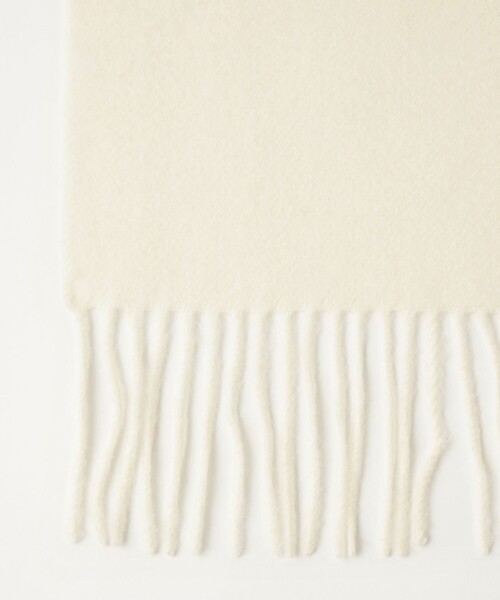 green label relaxing（グリーンレーベルリラクシング）の「ウールムジ ストール / マフラー（マフラー・レディース・ライトグレー/ダークグレー/ライトピンク/ライトブルー/オフホワイト・FREE）」の12枚目の写真