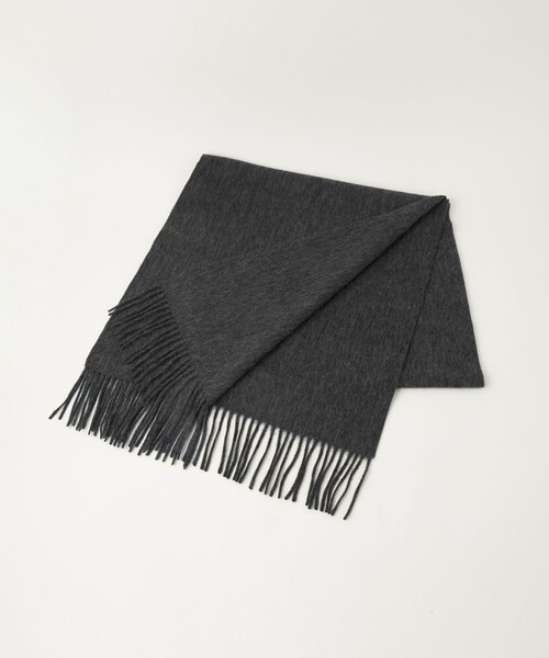 green label relaxing（グリーンレーベルリラクシング）の「ウールムジ ストール / マフラー（マフラー・レディース・ライトグレー/ダークグレー/ライトピンク/ライトブルー/オフホワイト・FREE）」の14枚目の写真