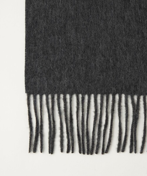 green label relaxing（グリーンレーベルリラクシング）の「ウールムジ ストール / マフラー（マフラー・レディース・ライトグレー/ダークグレー/ライトピンク/ライトブルー/オフホワイト・FREE）」の15枚目の写真