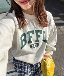 CIAOPANIC | カレッジロゴスウェットライクニットプルオーバー(ニット/セーター)