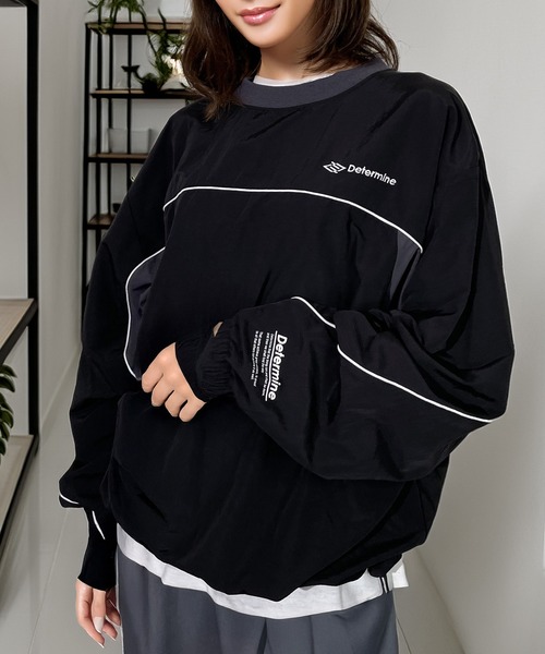 RICCA Pachman バルーンスリーブ ジャケット 黒 セール】冬もホットに大活躍 バルーンスリーブ ナイロン タスラン プル